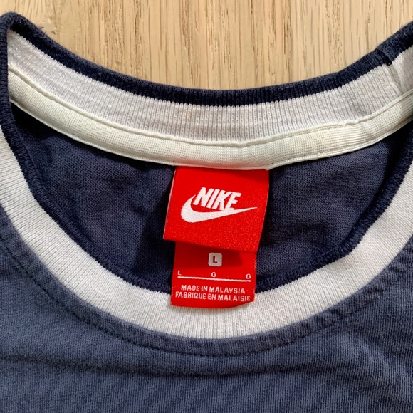 NIKE Reworked Crop Top T-Shirt - Picture 2 of 5